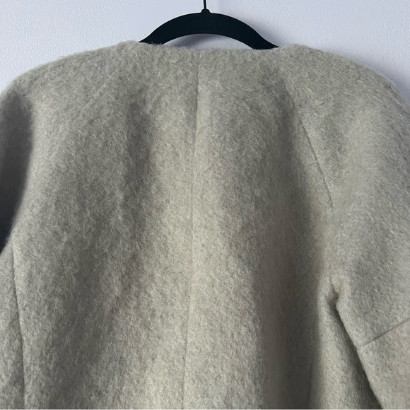 J Brand Elyn Moto Asymmetrical Wool Mohair Angora Jacket Small - Picture 10 of 14
